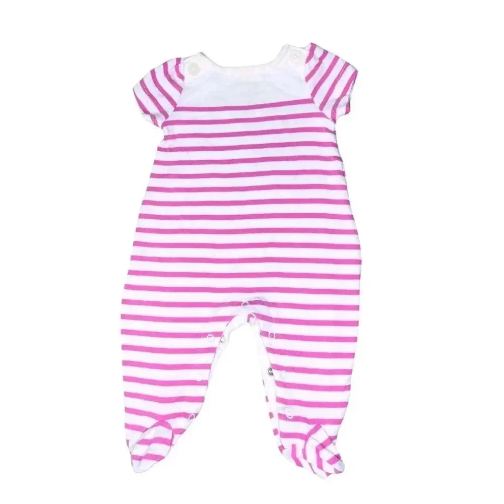 Vibrant Baby Bodysuit Onsie & Sleeper Set | “Sweet as Sugar” & Baby Gap Stripe